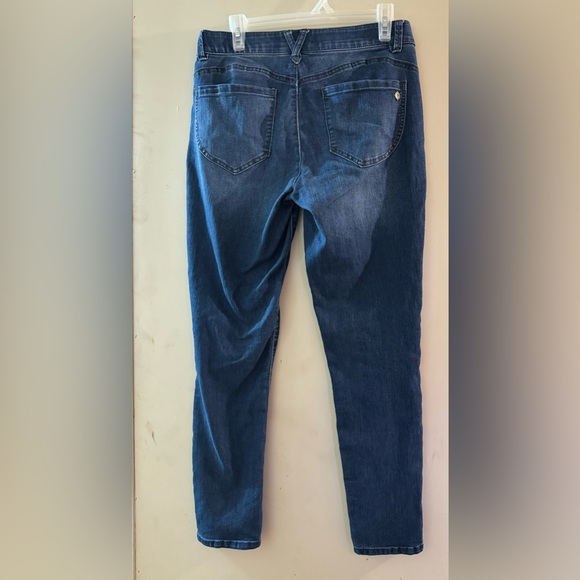 Democracy AB Technology Skinny Ankle Womens Jeans Size 8 Dark Wash - Picture 4 of 5